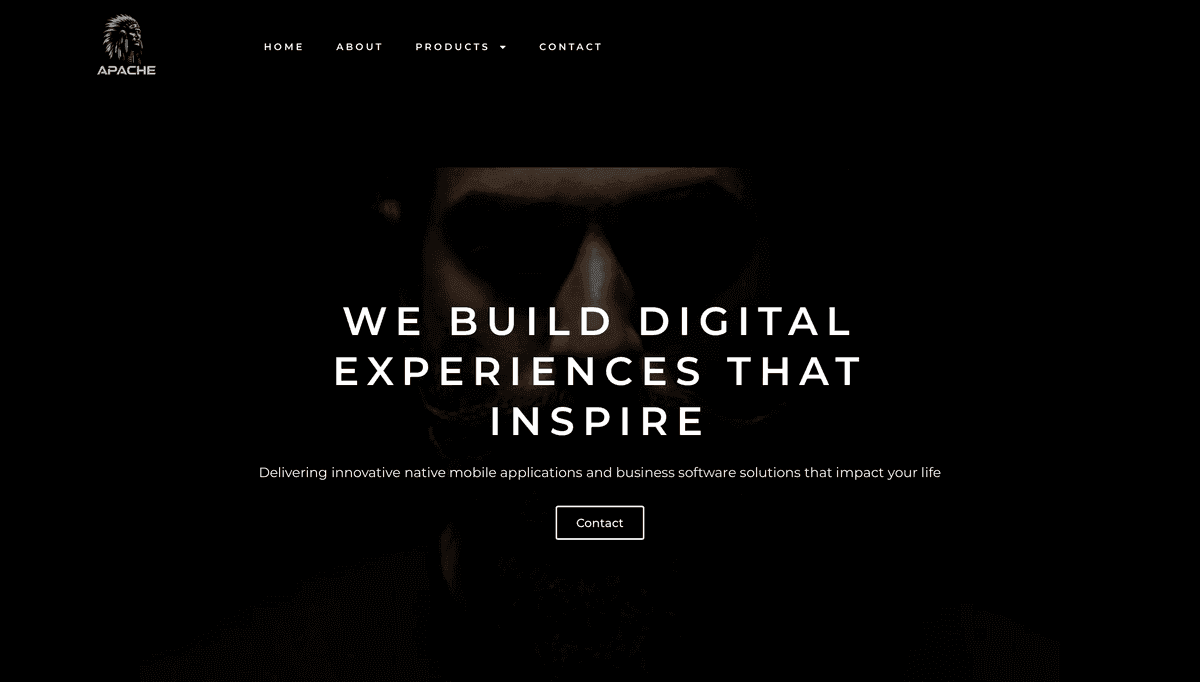 Apache Interactive — website designed and developed by Mako Marketing